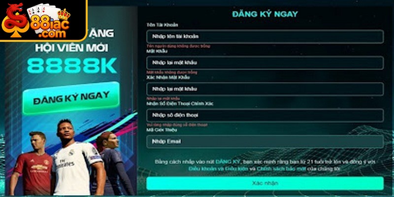 Hướng dẫn cách đăng ký 88I qua nhiều nền tảng khác nhau