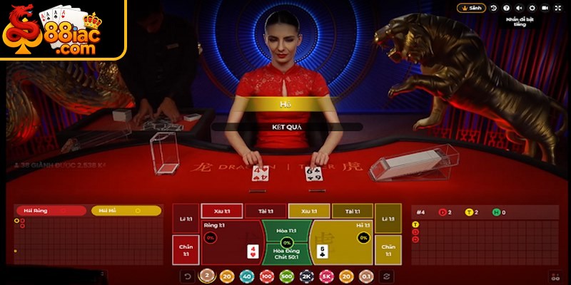 Đăng nhập trang chủ sân chơi để bắt đầu tham gia game Rồng Hổ
